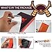 Skinomi Black Carbon Fiber Full Body Skin Compatible with Nokia 808 Pureview (Full Coverage) TechSkin with Anti-Bubble Clear Film Screen Protector