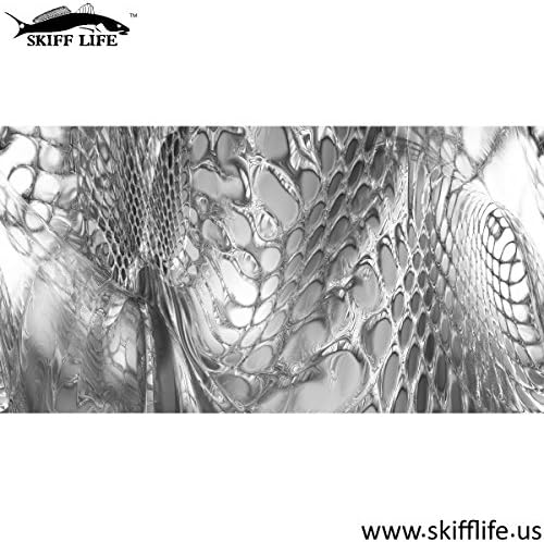 Skiff Life Face Neck Gaiter- Castnet Camo Gray Print/Design