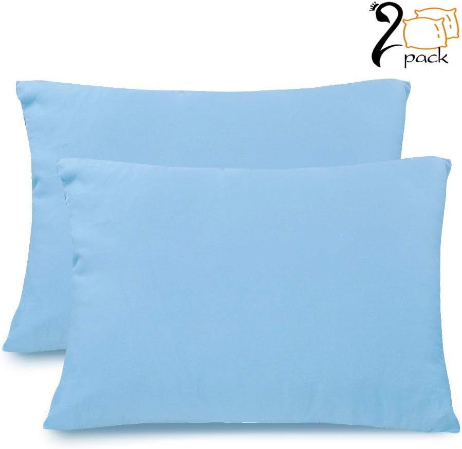 Cotton Toddler Pillowcase with Envelope Closure, Soft and