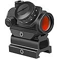 Feyachi RDS-22 2 MOA Red Dot Sight Compact Red Dot Scope 1 x 22mm，Selectable with 5 Slots 0.83”Riser Mount