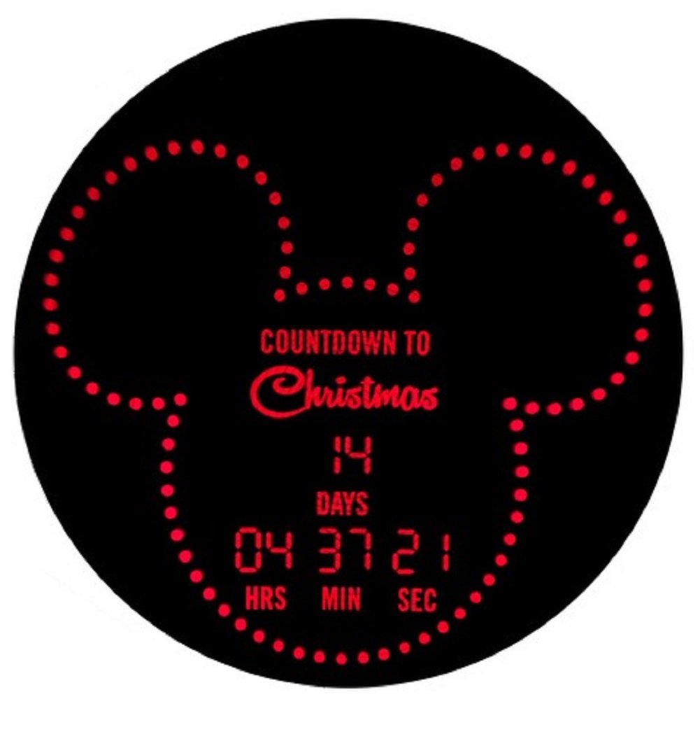 Disney Magic Holiday Mickey Mouse Countdown Lightshow Projector 86786130285 eBay