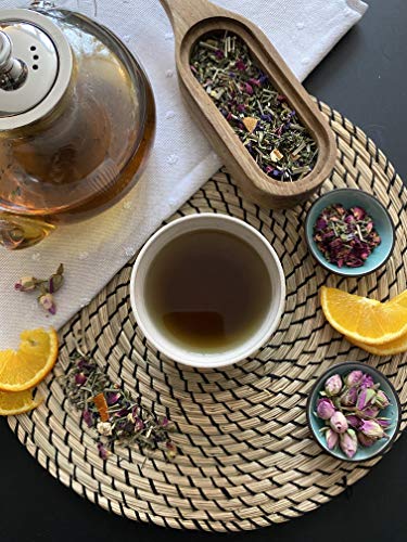 Basischer Kräutertee Lose 500g, Kräuter Tee Mischung mit Brennnessel Zitronengras Minze, Basentee Wellness-Tee, TeaClub… – Bild 7