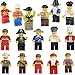 20-Piece Family and Community Minifigures People Compatible with Lego