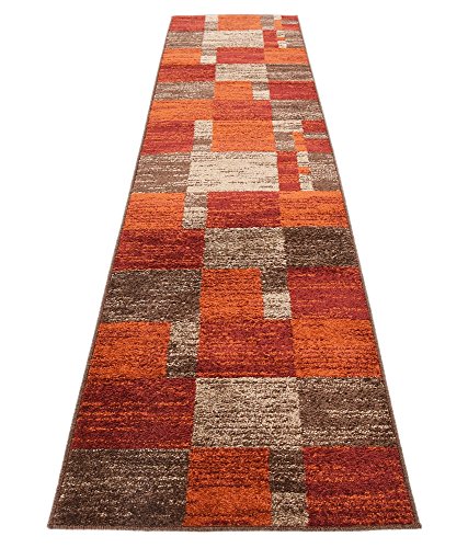 Unique Loom Harvest Collection Multi 3 x 10 Runner Area Rug (2' 6" x 10')
