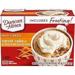 Duncan Hines Mug Cakes, Carrot Cake with Frosting