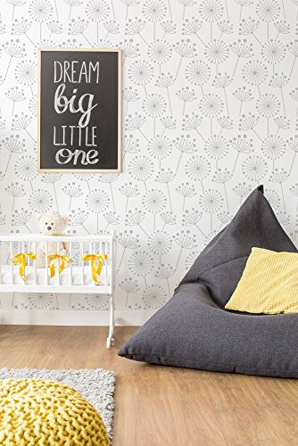 Puffs Scandinavian wall stencil - Expedited 3 Days Delivery - Wall Accent - Reusable Template - Large Mylar Washable Plastic - Repeatable Pattern for Bedroom Décor