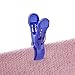 Acerich 16 Pcs Beach Towel Clips Beach Chair Clips Beach Towel Holder in Bright Colors - Keep Your Towels from Blowing Away