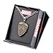 Marvel Comics Unisex Adult Guardians of the Galaxy Logo Stainless Steel Pendant Necklace with 24 inch Chain, Brown/Silver, One Size