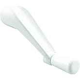 Prime-Line H 4106 Spline Socket Crank Handle, White | Smooth 360-Degree Operation, Single Pack