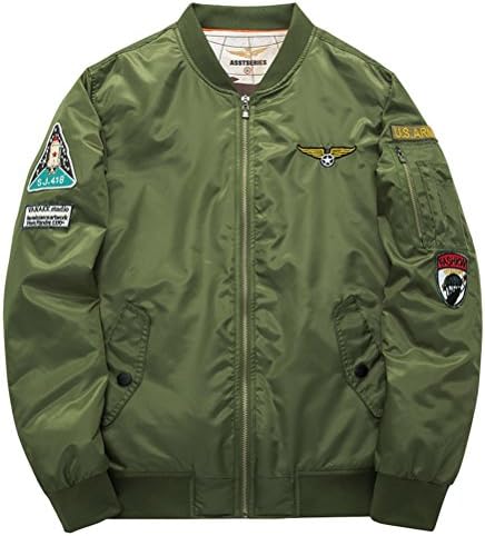 Bomber Military MA-1 Style Army Tactical Baseball Chaqueta Hombre Jaquet