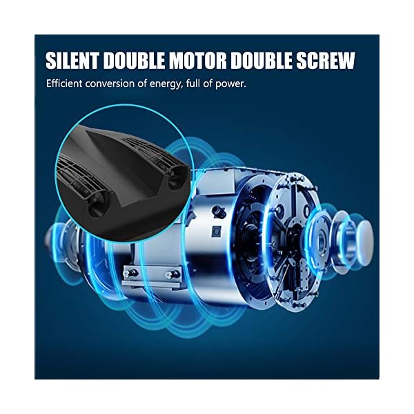 Angelköderboot, Dual Motor Fish Finder-Schiff, RC-Köderboot mit LED-Navigator-Licht, max Laden 1.5kg, RC-Entfernung 500m… – Bild 6