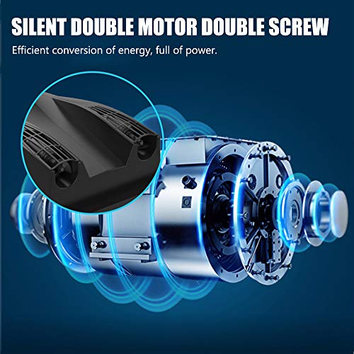 Angelköderboot, Dual Motor Fish Finder-Schiff, RC-Köderboot mit LED-Navigator-Licht, max Laden 1.5kg, RC-Entfernung 500m… – Bild 6
