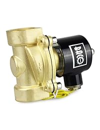 BACOENG válvula solenoide eléctrica 1 4" 1" DC12 V NPT acero inoxidable latón NC, 1