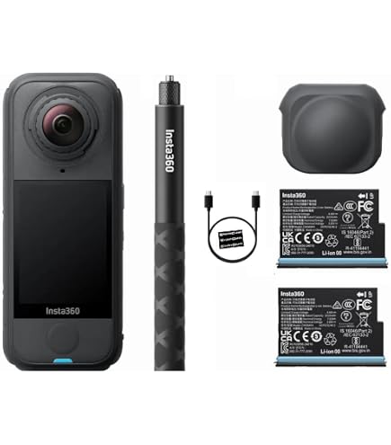 INSTA360 X4 8K 360 ACTION CAM CINSABMA (X401) | Amazon.com.br