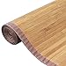 Venice Natural Bamboo 5' X 8' Floor Mat, Bamboo Area Rug Indoor Outdoor