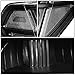 Pair of Black Housing Clear Corner Headlight Lamps Compatible with Frontier Pathfinder 2nd Gen D40 05-08