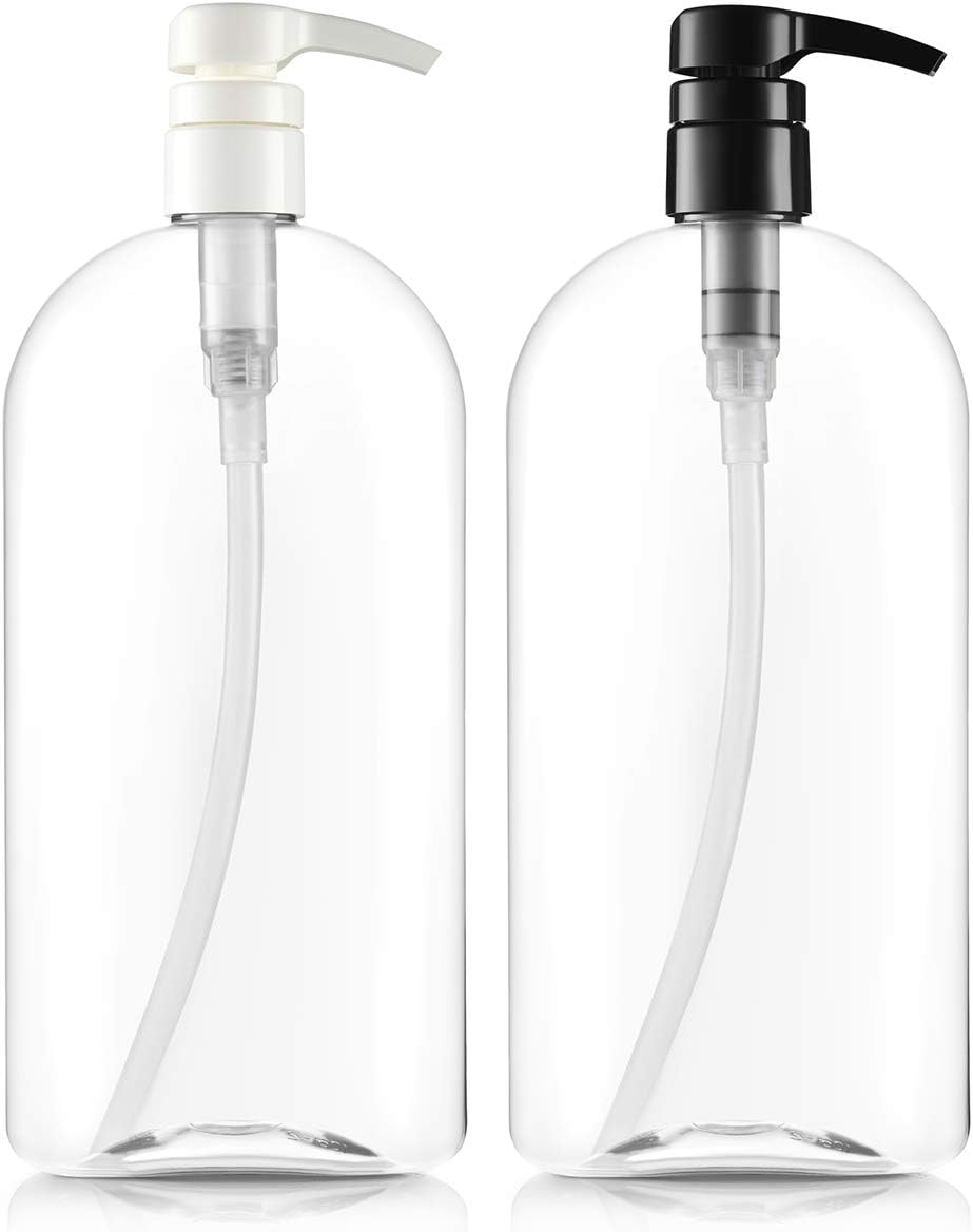 Bar5F Empty Shampoo Bottle Set with 