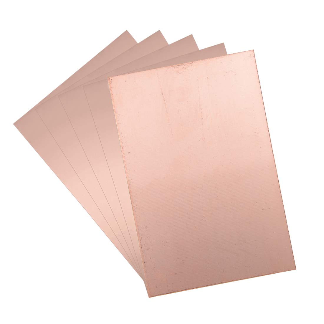 sourcing map Double-Sided Copper Clad Laminate PCB Circuit Board, FR4 180x120mm 7.09x4.72 inch