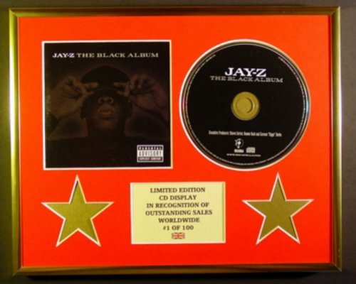 JAY-Z/CD DISPLAY/LIMITED EDITION/COA/THE BLACK ALBUM
