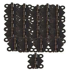 BQLZR Bricolaje reparación mini mariposa decorativo bisagras tamaño S