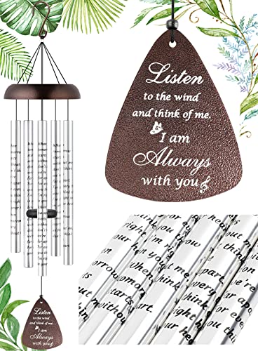 Fabuday 32 inch Sympathy Wind Chime Memorial Gift