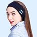 Bluetooth Headband Headphones for Women & Man, Pococina Wireless Music Earphone for Sleeping Running Yoga, Built in Mic (Black)