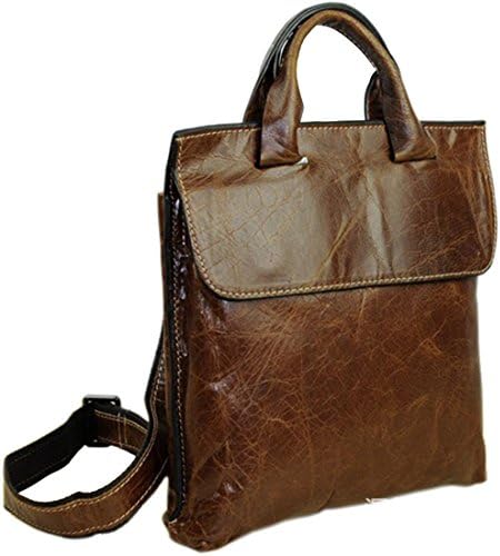 Visnow® Men's Luxury Soft Cow Leather Business Messenger Handbag