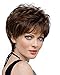 DIY Wig Short Brown Pixie Cut Wigs for Women With Bang,Natural Fluffy Daily Use Hair 9 Inches