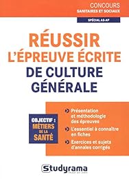 Réussir l'épreuve écrite de culture générale