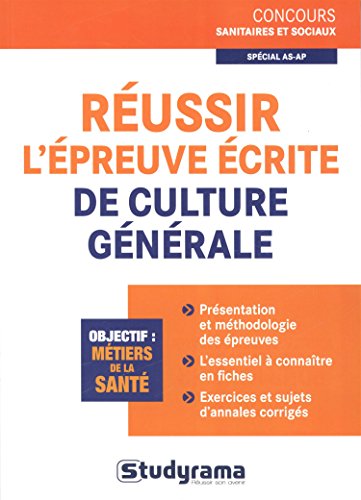 Réussir l'épreuve écrite de culture générale