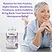 Extra Strength Menopause Relief Supplements - Hot Flash Relief - Helps PMS, PCOS and Perimenopause - Supports Reproductive Health - Hormone Balance - All Ages - DIM - Dong Quai - Chasteberry - 1500mg