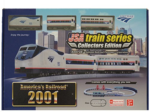 LEC USA 2001 Amtrak National Railroad Passenger Corporation Battery Operated Train Set