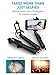 Premium Bluetooth Selfie Stick for iPhone X XR XS 11 10 8 7 6 5 Samsung Galaxy S10 S9 S8 S7 S6 S5, Android - Selfie Sticks (Powered by USA Technology) No Apps No Batteries No Downloads Required