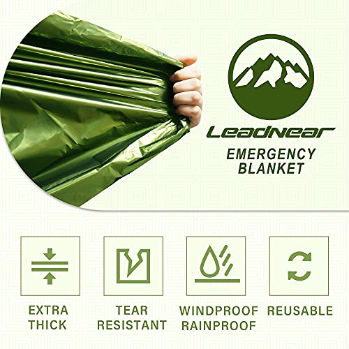 Emergency Blankets 4 Pack ExtraLarge Mylar Emergency Blankets