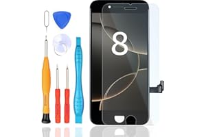 LL TRADER Screen Replacement for iPhone 8/SE 2020(SE2) LCD Screen 4.7 Inch LCD Retina FHD Display with Repair Tool Kits, Wate