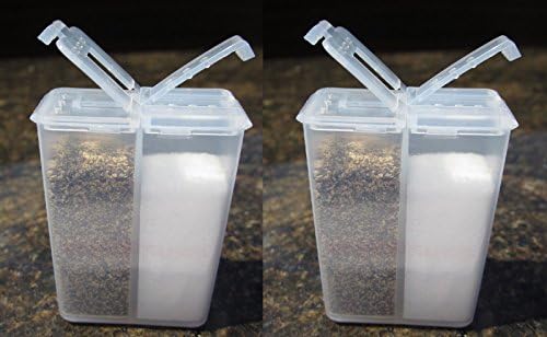 2 TWO Mini Personal Travel School Lunch Car Boat Salt &amp; Pepper Shakers Set