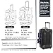 Coolife Rolling Duffel Travel Duffel Bag Wheeled Duffel Suitcase Luggage 8 Pockets
