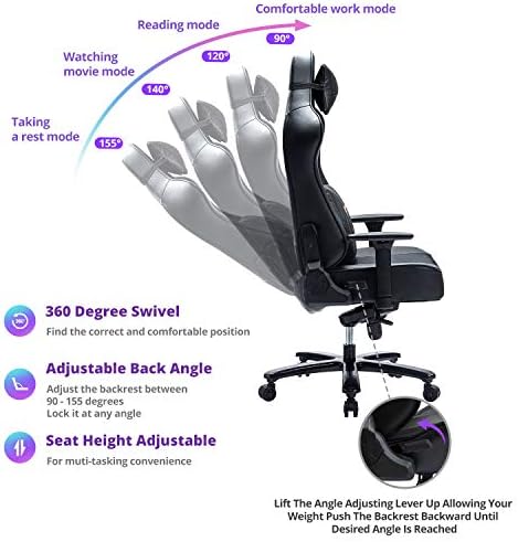 Fantasylab 400lb Gaming Chair Big Tall Breathable Office Racing Computer Chair 3 D Adjustable Armrest Air Cooling System Heavy Duty Metal Base Armenian American Reporter