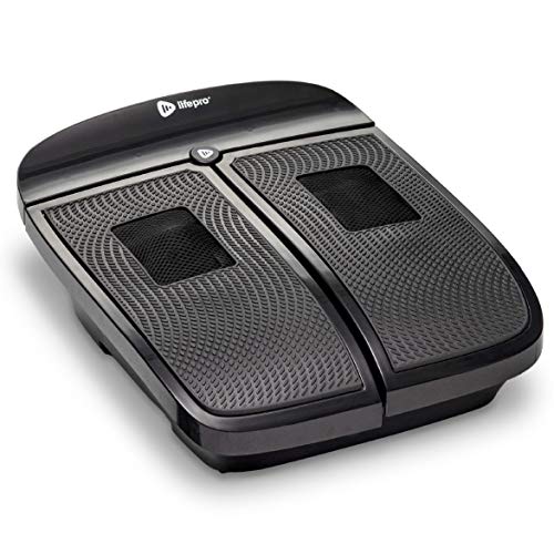 LifePro Vitalize Foot Massager Machine - 2 in 1 Vibration Plate with Rotating Acupressure Heads for Plantar Fasciitis…