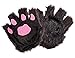 elope Black Fingerless Paws