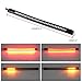 Lemonbest Universal Flexible LED Turn Signal Tail Brake License Plate Light Integrated for Motorcycle Bike ATV Car RV SUV, Brake/Running Tail Light, Left/Right Turn Signal Lamp