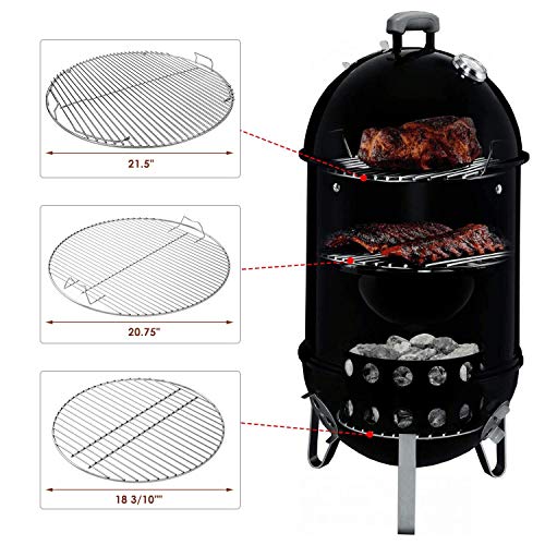Hisencn Cooking Grate, Charcoal Grate for er 22 and 22.5 Inch Smokey