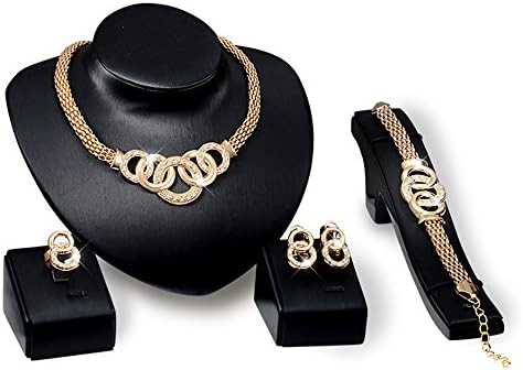 OAIITE Vintage Bridal Jewelry Sets Nigerian African Beads Wedding Jewelry Sets