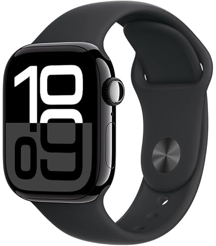 Apple Relógio série 7 GPS, 41 mm Caixa de alumínio Starlight com