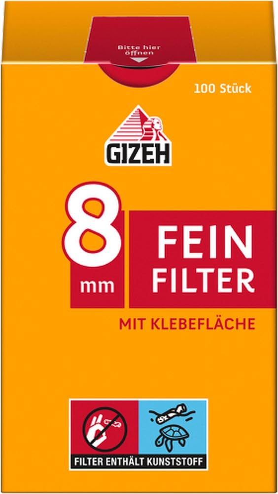 Gizeh Fine Filters - 10 Packs of 100 Filters