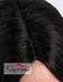 K’ryssma Dark Brown Synthetic Wigs for Women - Natural Looking Brown #2 Middle Part Wavy Long Hair Wig Heat Resistant (24inches)