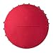 JWH 3D Flower Throw Pillow Cover Aesthetic Decorative Round Sunflower Pillow Case Handmade Pillowcase Stereo Cushion Couch Bedroom Chair Bed 12 Inch Red