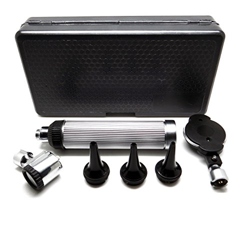 6 Pcs ENT Otoscope Handle Speculas 2.5mm, 3.5mm, 4.5mm Diagnostic Medical Examination Instruments