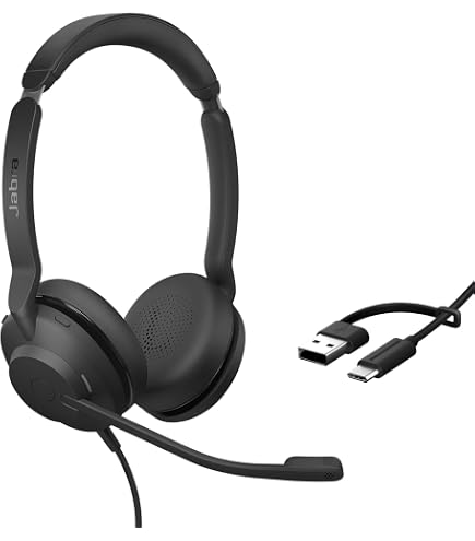 Amazon.com: Jabra Evolve2 85 - Auriculares inalámbricos USB