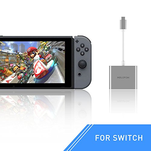 image for OnForward HDMI Type C Hub Adapter for Nintendo Switch, Samsung Galaxy 